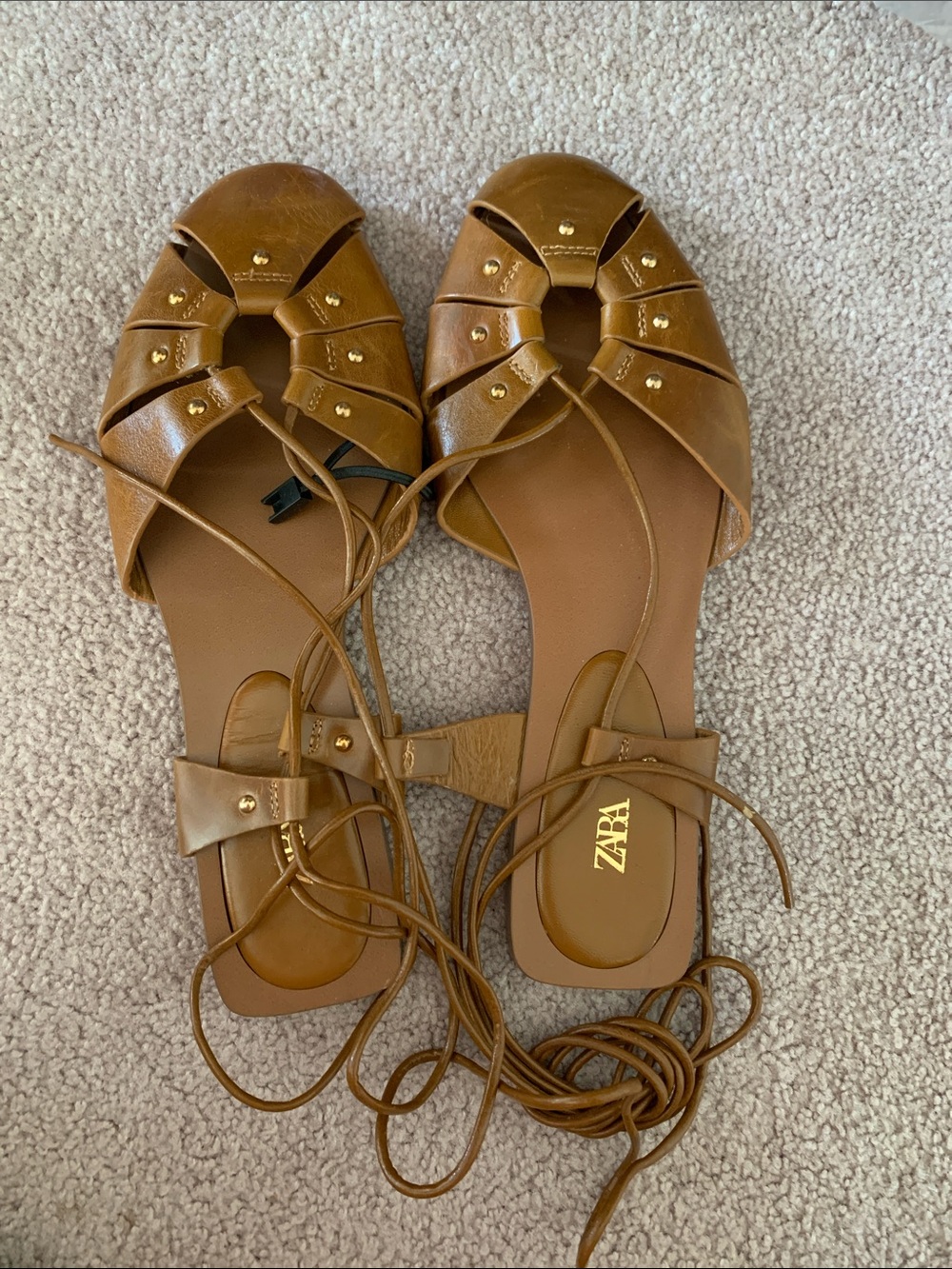 NWOT Zara Leather Shoes